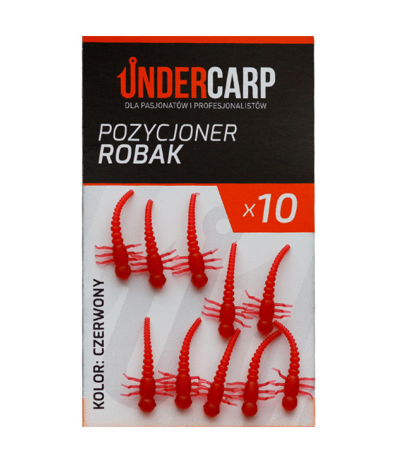 UNDERCARP POZYCJONER HACZYKA ROBAK czerwony