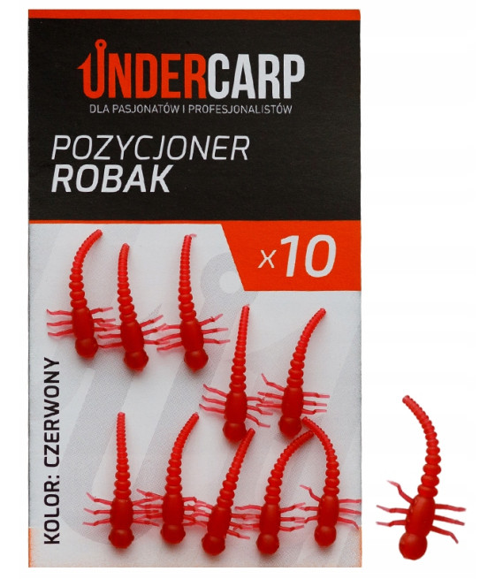 UNDERCARP POZYCJONER HACZYKA ROBAK czerwony