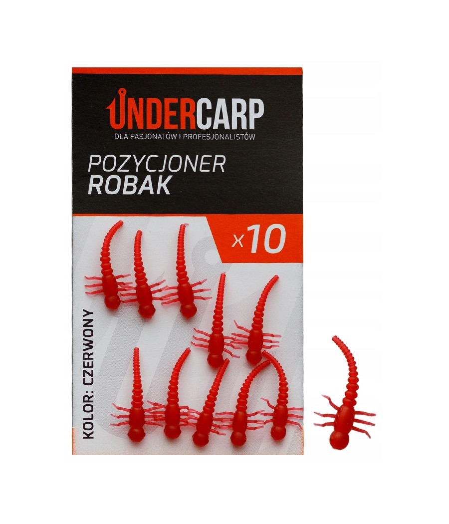 UNDERCARP POZYCJONER HACZYKA ROBAK czerwony