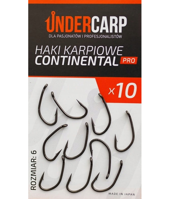 HAKI KARPIOWE UNDERCARP CONTINENTAL 6 PRO
