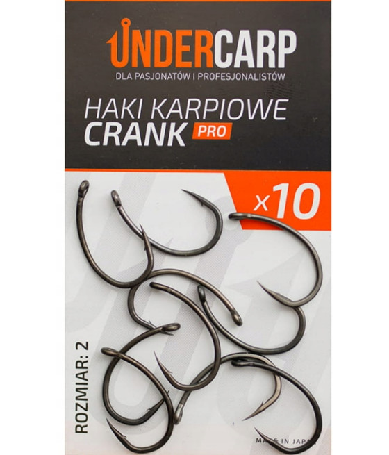 Haki Karpiowe Crank 2 PRO UNDERCARP - Perfekcja w Designie KD Rig!