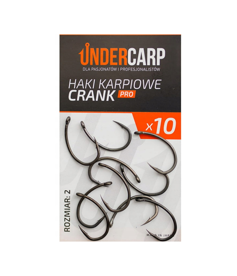 Haki Karpiowe Crank 2 PRO UNDERCARP - Perfekcja w Designie KD Rig!