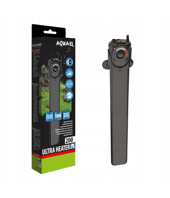 AQUAEL GRZAŁKA ULTRA HEATER D&N 200W