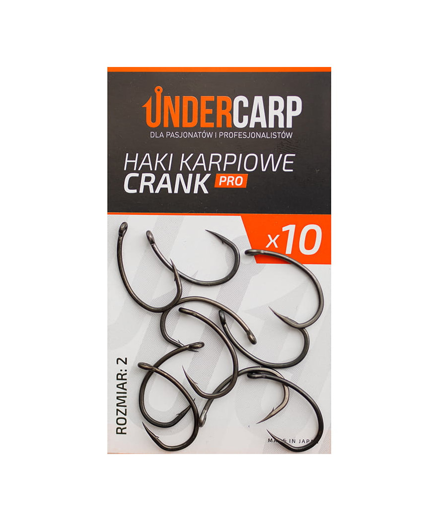 Haczyki Karpiowe Haki UNDERCARP CRANK PRO 4 10x