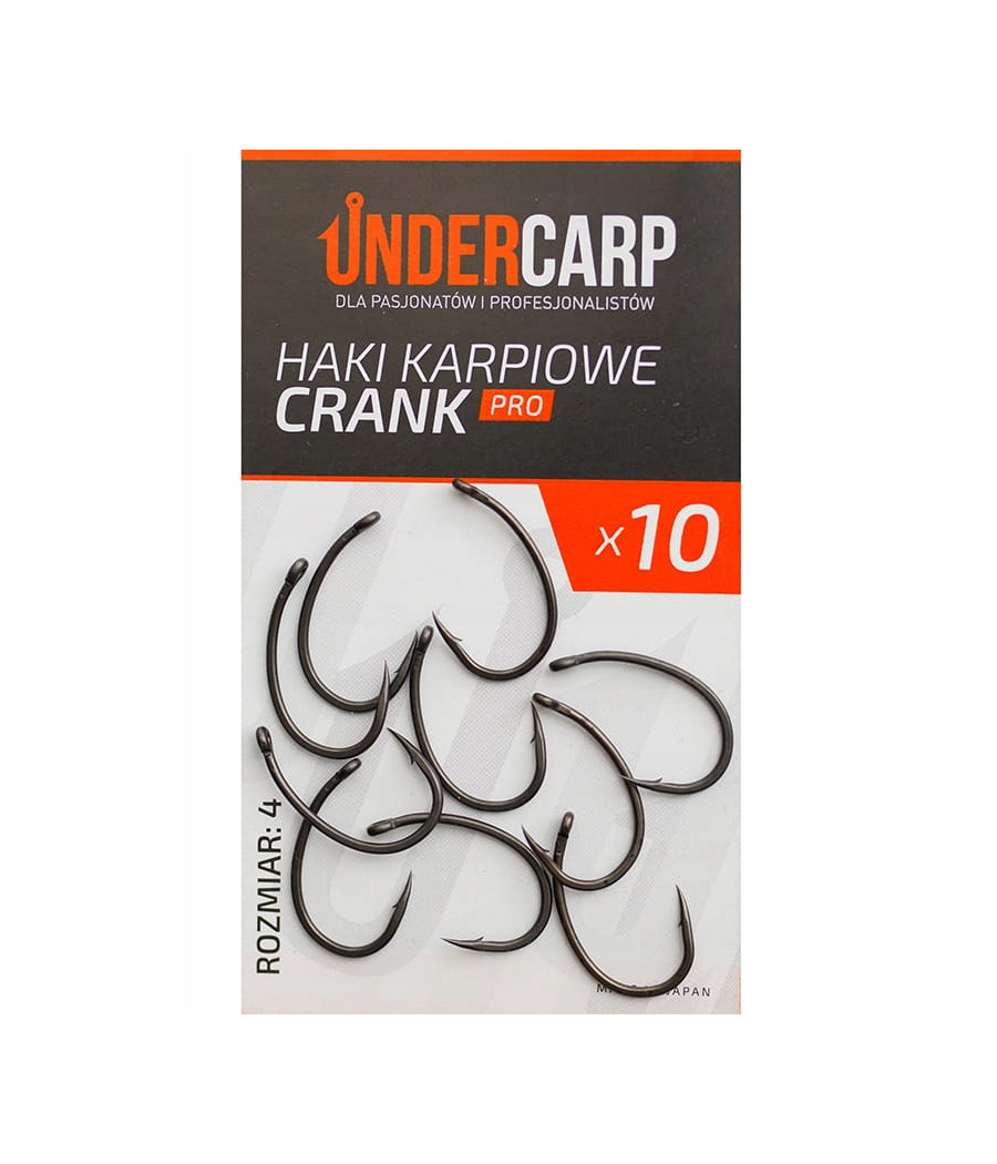 Haczyki Karpiowe Haki UNDERCARP CRANK PRO 4 10x
