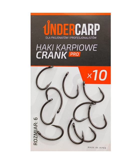 Haczyki Karpiowe Haki UNDERCARP CRANK PRO 4 10x