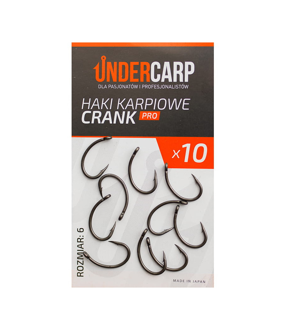 Haczyki Karpiowe Haki UNDERCARP CRANK PRO 4 10x