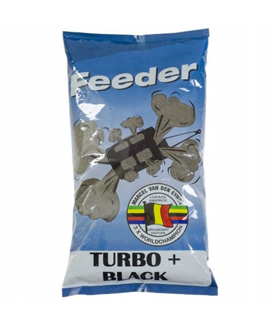 Zanęta Marcel Van Den Eynde 1kg Feeder Turbo Black