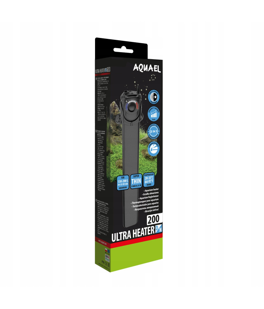 AQUAEL GRZAŁKA ULTRA HEATER D&N 200W
