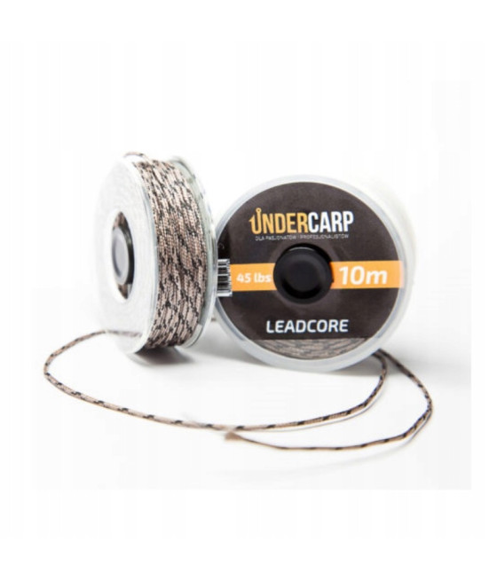 Leadcore 10 m/45 lbs brązowy UNDERCARP