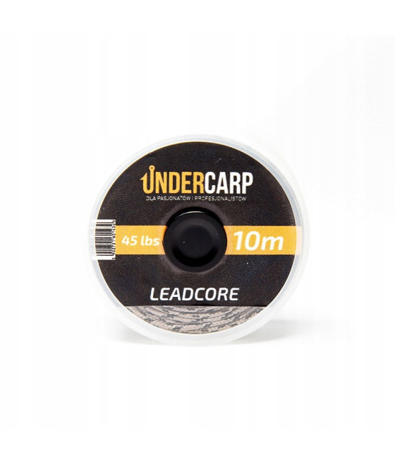 Leadcore 10 m/45 lbs brązowy UNDERCARP
