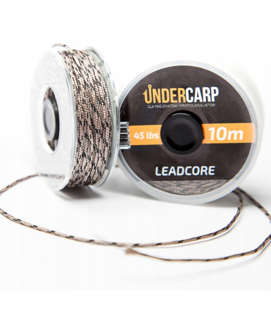 Leadcore 10 m/45 lbs brązowy UNDERCARP