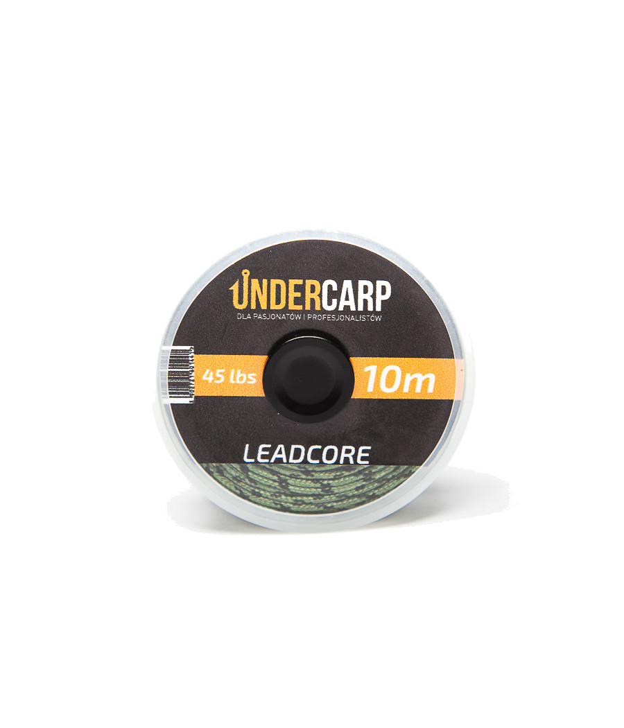 Leadcore 10 m/45 lbs zielony UNDERCARP