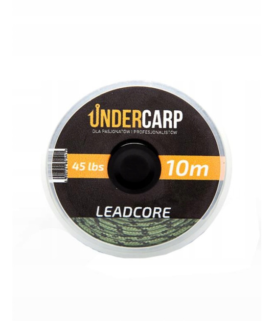Leadcore 10 m/45 lbs zielony UNDERCARP