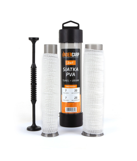 Siatka PVA 2w1 Tunel UNDERCARP Ubijak 35mm + 25mm