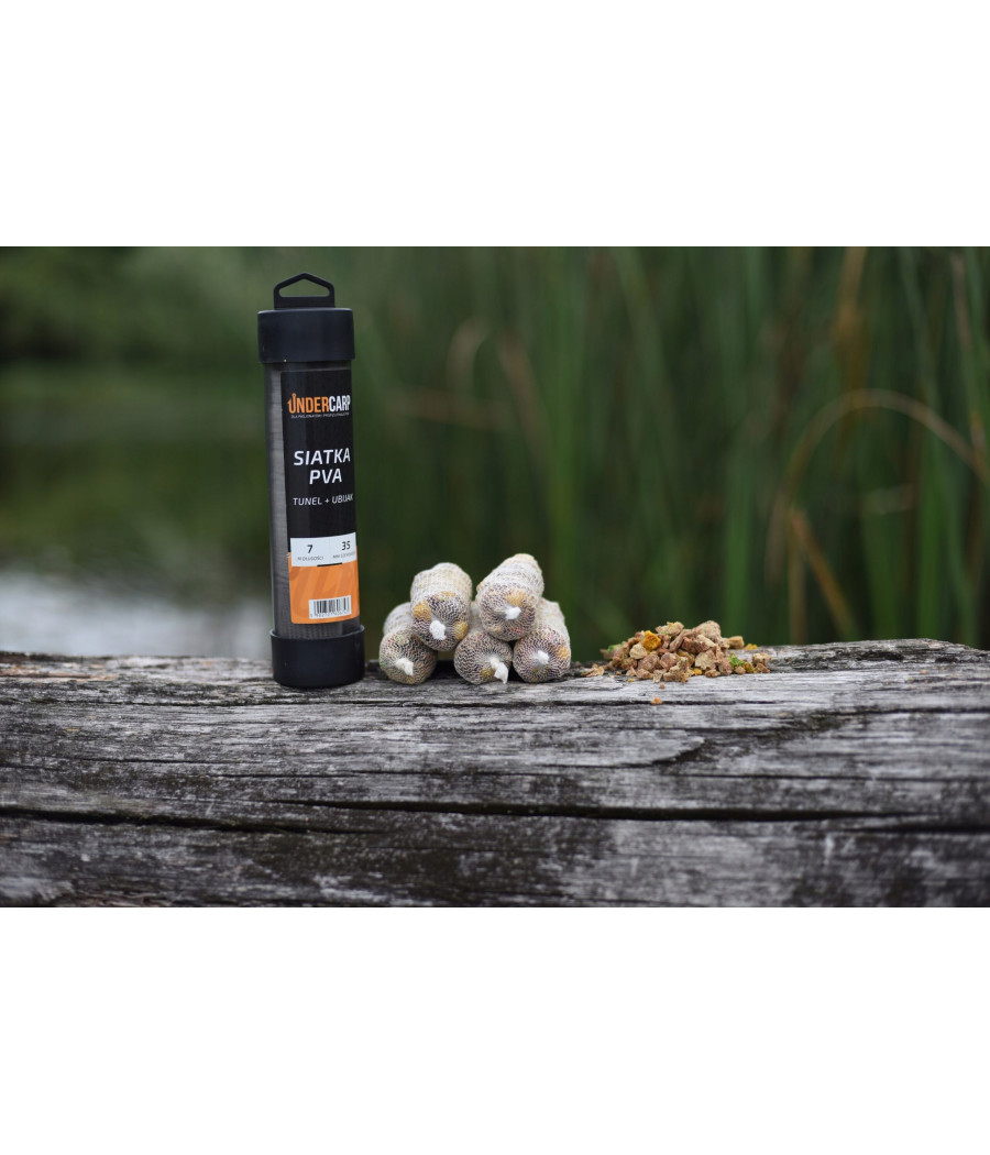 Siatka PVA 2w1 Tunel UNDERCARP Ubijak 35mm + 25mm