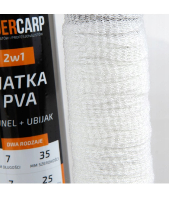 Siatka PVA 2w1 Tunel UNDERCARP Ubijak 35mm + 25mm