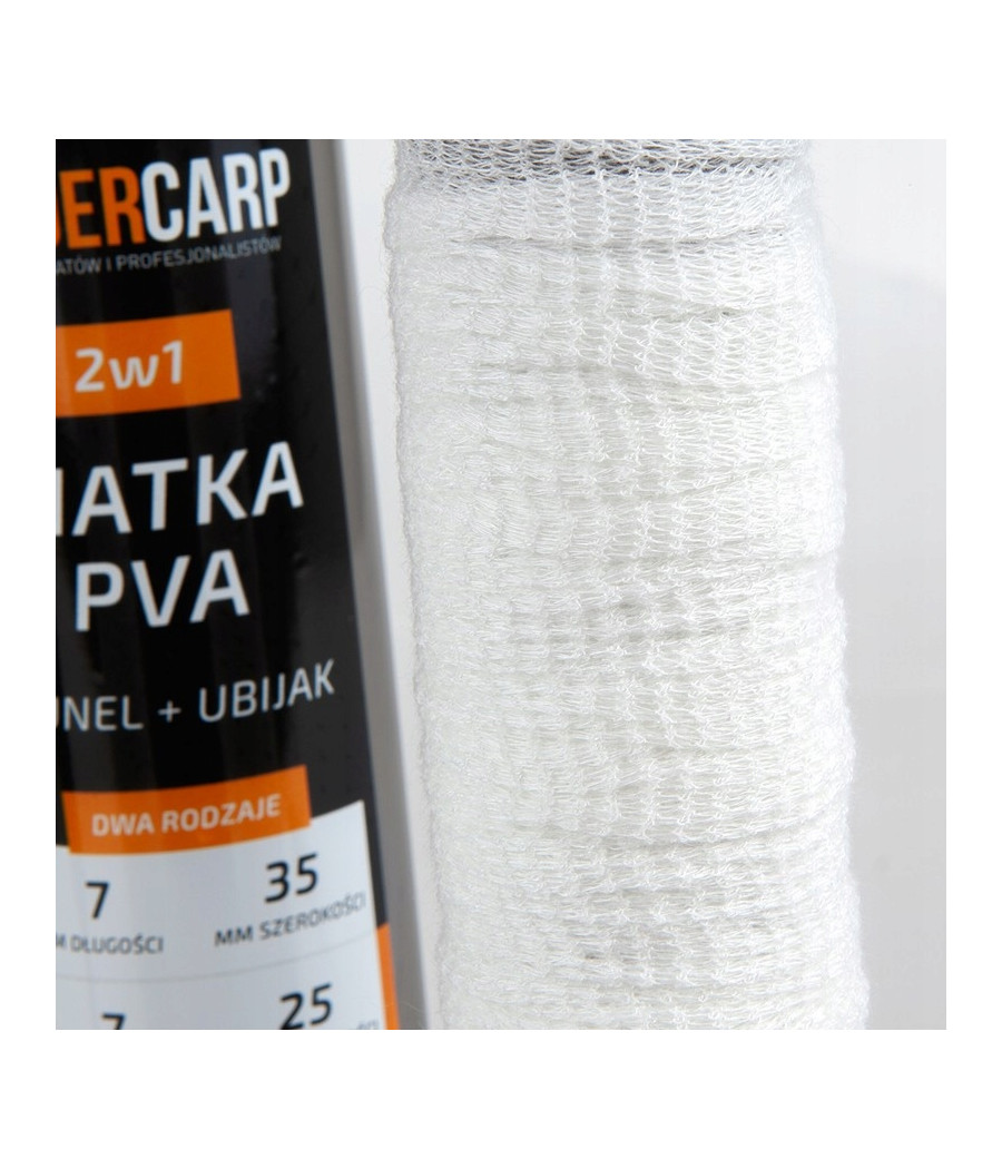 Siatka PVA 2w1 Tunel UNDERCARP Ubijak 35mm + 25mm