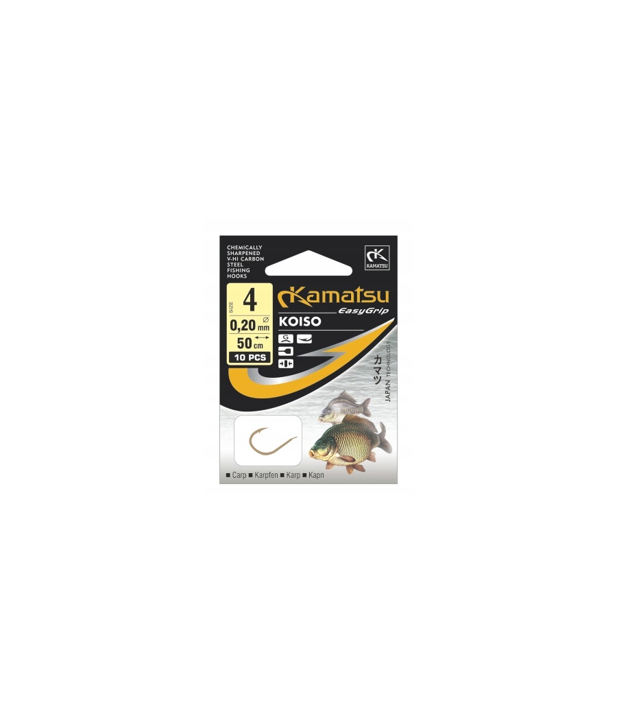 KAMATSU 50 KOISO KARP 5204 6GŁ PRZYPON KONGER