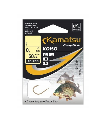 KAMATSU 50 KOISO KARP 5204 4GŁ PRZYPON KONGER