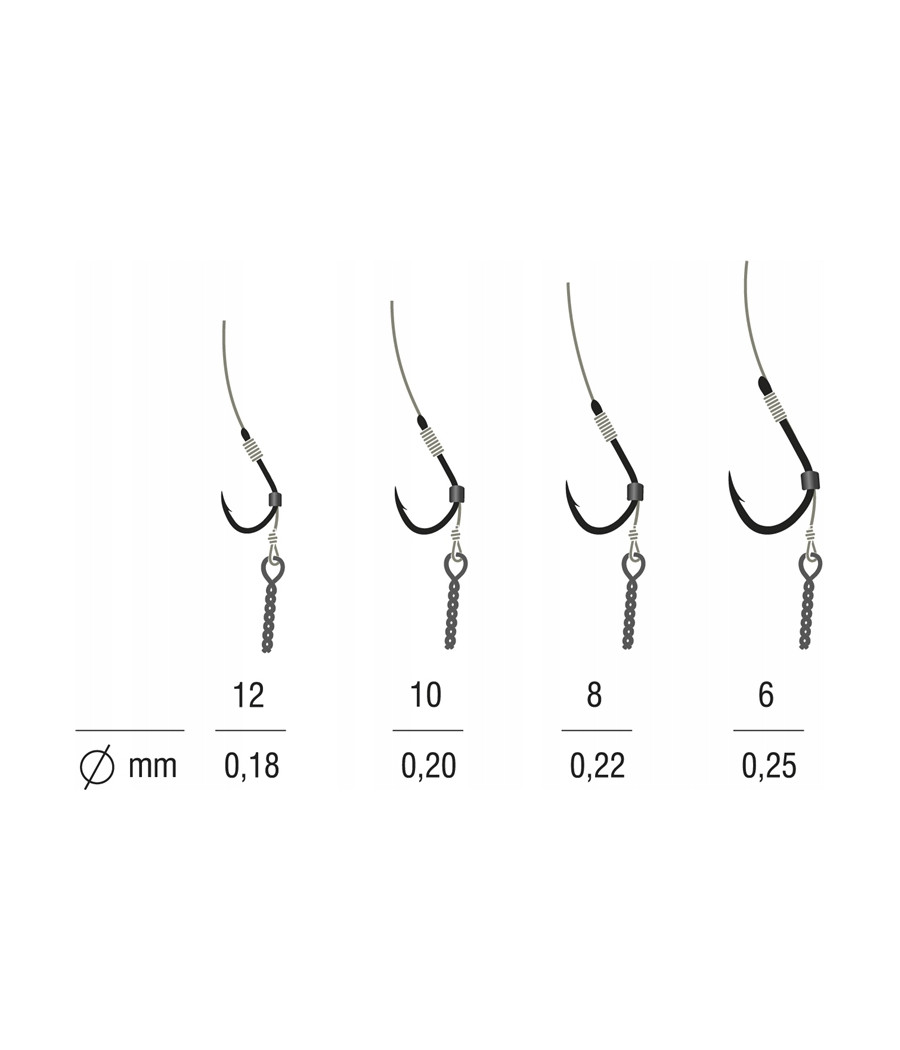 PRZYPON METHOD FEEDER MONO KANTOUSURE 12 BLNO/10cm