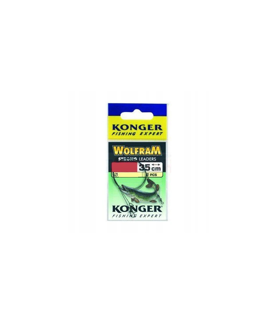 Przypon Konger wolfram 15 kg 25 cm