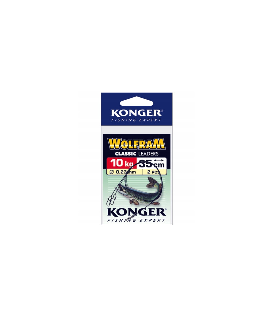 Przypon Konger wolfram 15 kg 25 cm