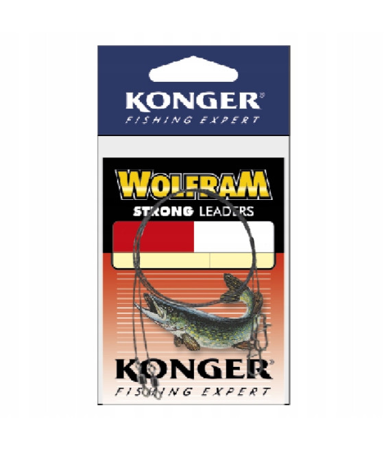 Przypon Konger wolfram 15 kg 25 cm