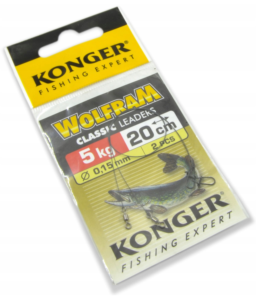 Przypon Konger Przypon wolfram 5 kg 20 cm