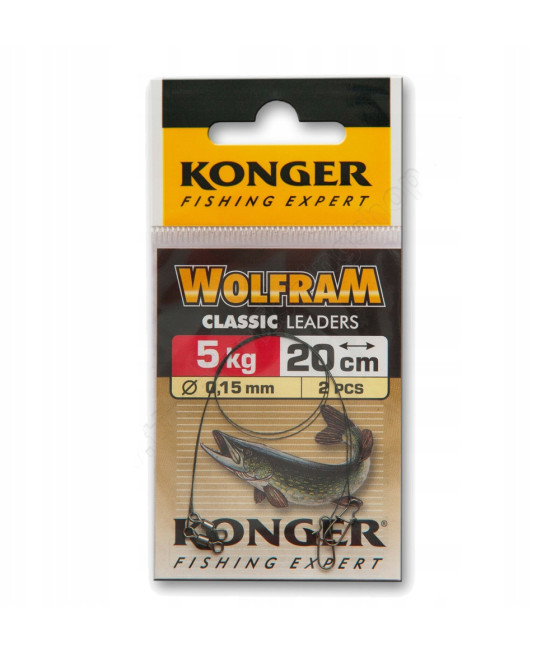 Przypon Konger Przypon wolfram 5 kg 20 cm