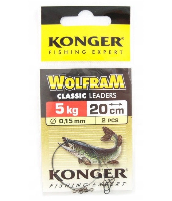 Przypon Konger Przypon wolfram 5 kg 20 cm