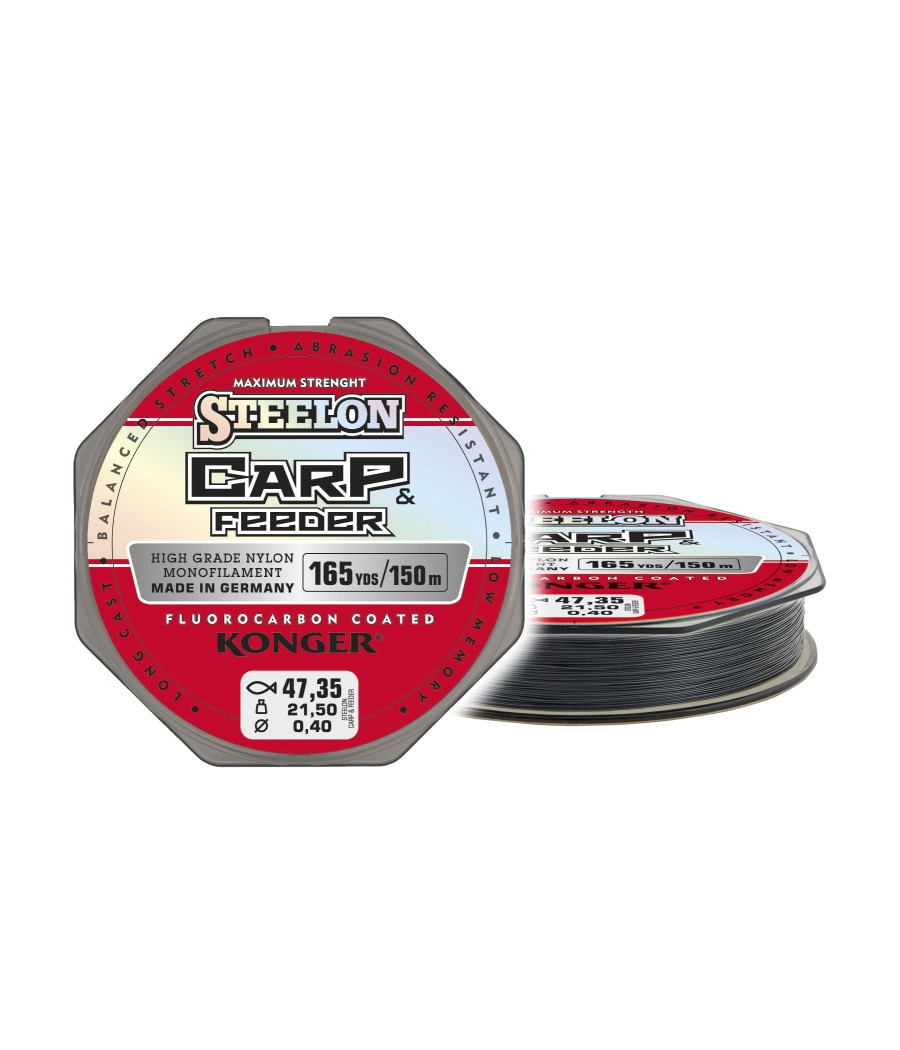 Żyłka Konger STELLON CARP&FEEDER FLUOROCARBON 0,35 mm x 150 m Żyłka Konger STELLON CARP&FEEDER FLUOROCARBON 0,35 mm x 150 m
