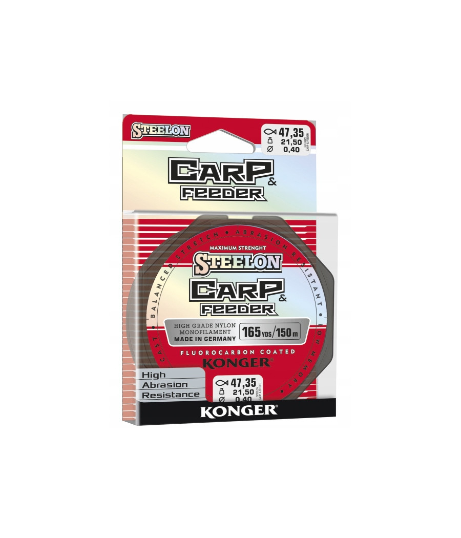 Żyłka Konger STELLON CARP&FEEDER FLUOROCARBON 0,35 mm x 150 m