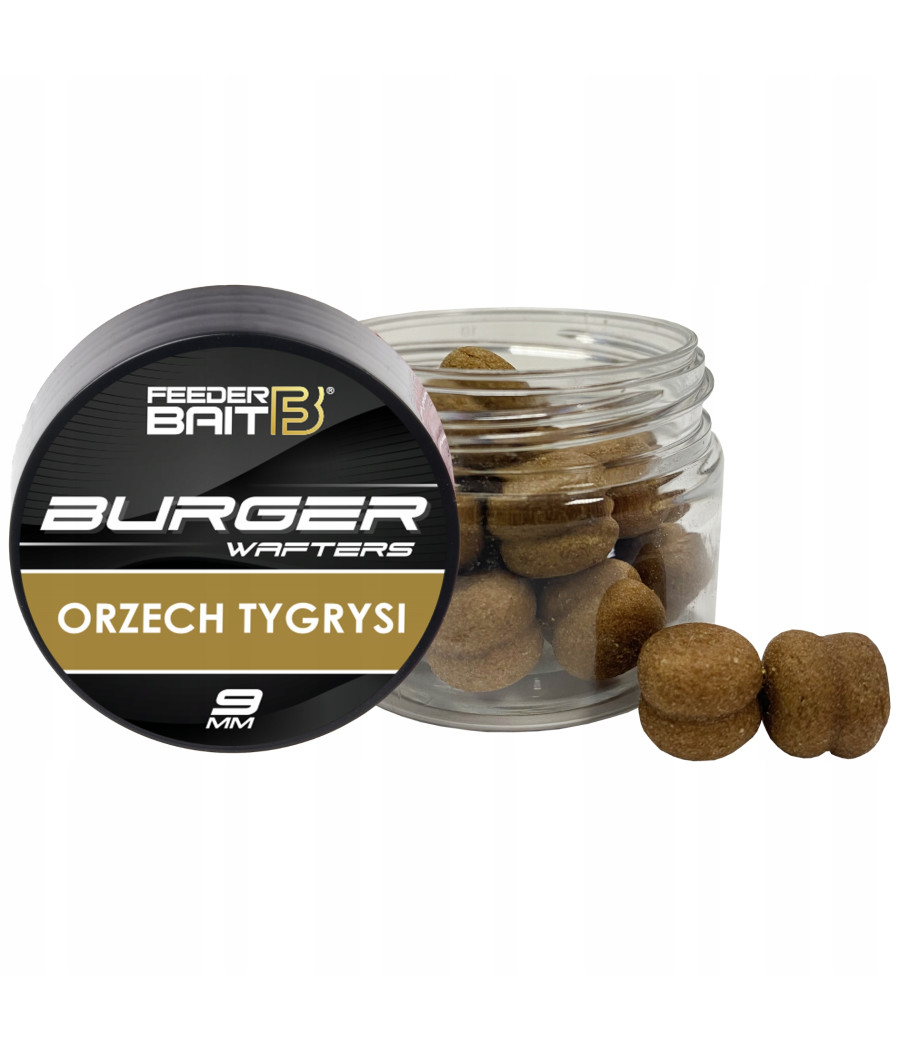 Feeder Bait Burger Wafters 9mm Orzech tygrysi