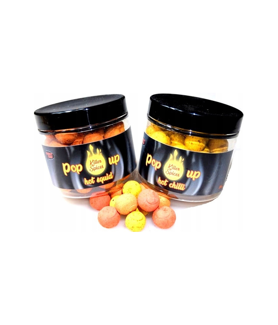 Przynęta naturalna kulki pływające Bandit Carp Pop Up Killer Spice Przynęta naturalna kulki pływające Bandit Carp Pop Up Killer Spice