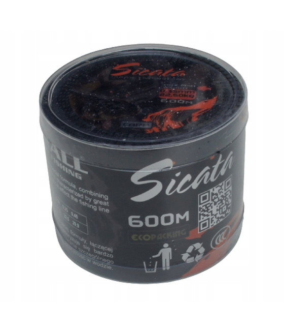 Żyłka Mistrall Sicata Carp 3D 0,25 mm x 600 m