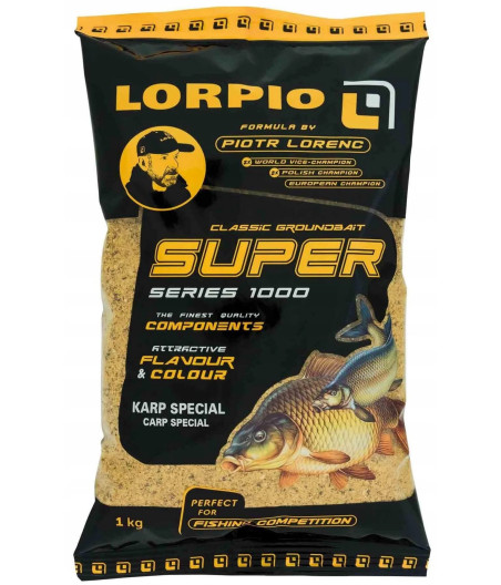 Zanęta super karp specjal 1000g LORPIO