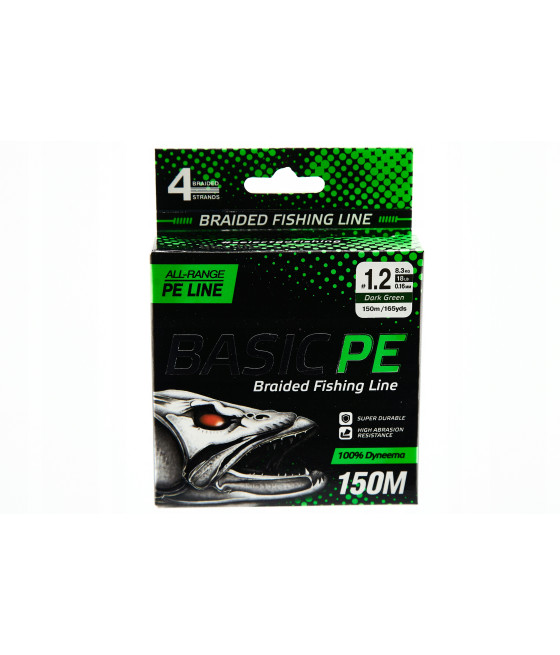 Select Basic Pe X4 150m 0.16mm 15lb/8.3kg Plecionka Spinningowa