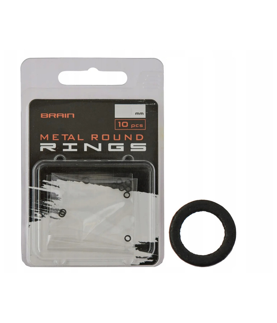 Kółko łącznikowe karpiowe Brain Metal Round Rings 3,7mm Kółko łącznikowe karpiowe Brain Metal Round Rings 3,7mm