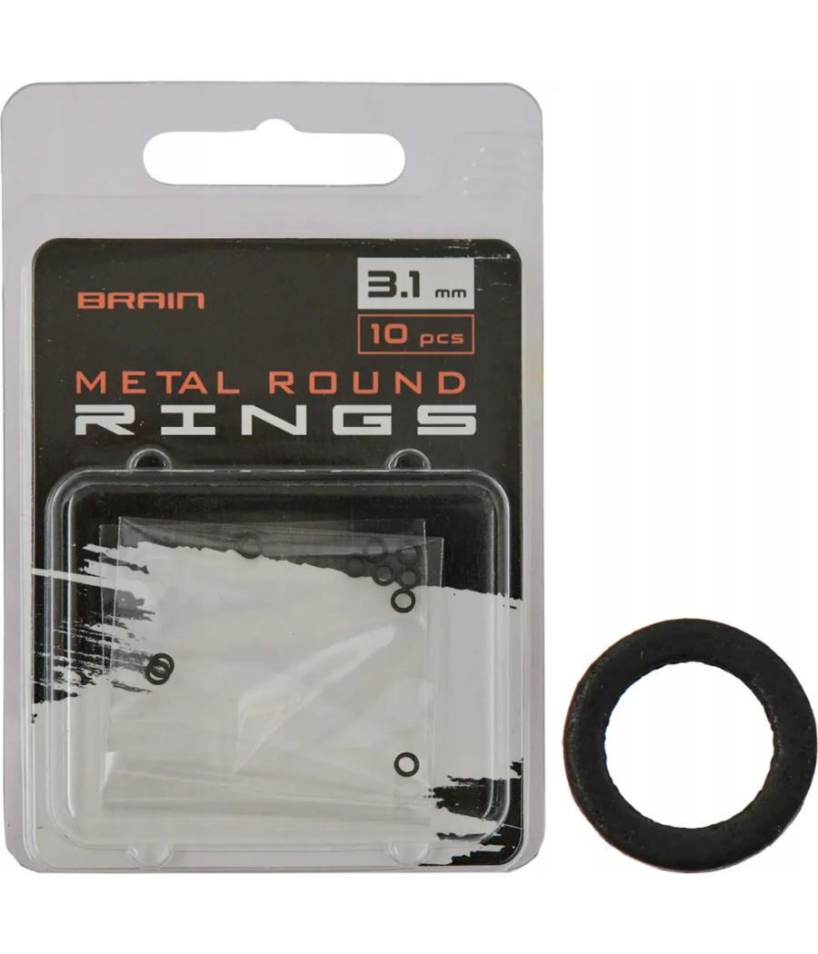Kółko łącznikowe karpiowe Brain Metal Round Rings 3,1mm Kółko łącznikowe karpiowe Brain Metal Round Rings 3,1mm