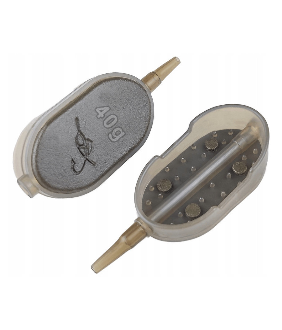 Podajnik koszyk do metody Brain Flat Pellet M 40g 1szt Podajnik koszyk do metody Brain Flat Pellet M 40g 1szt