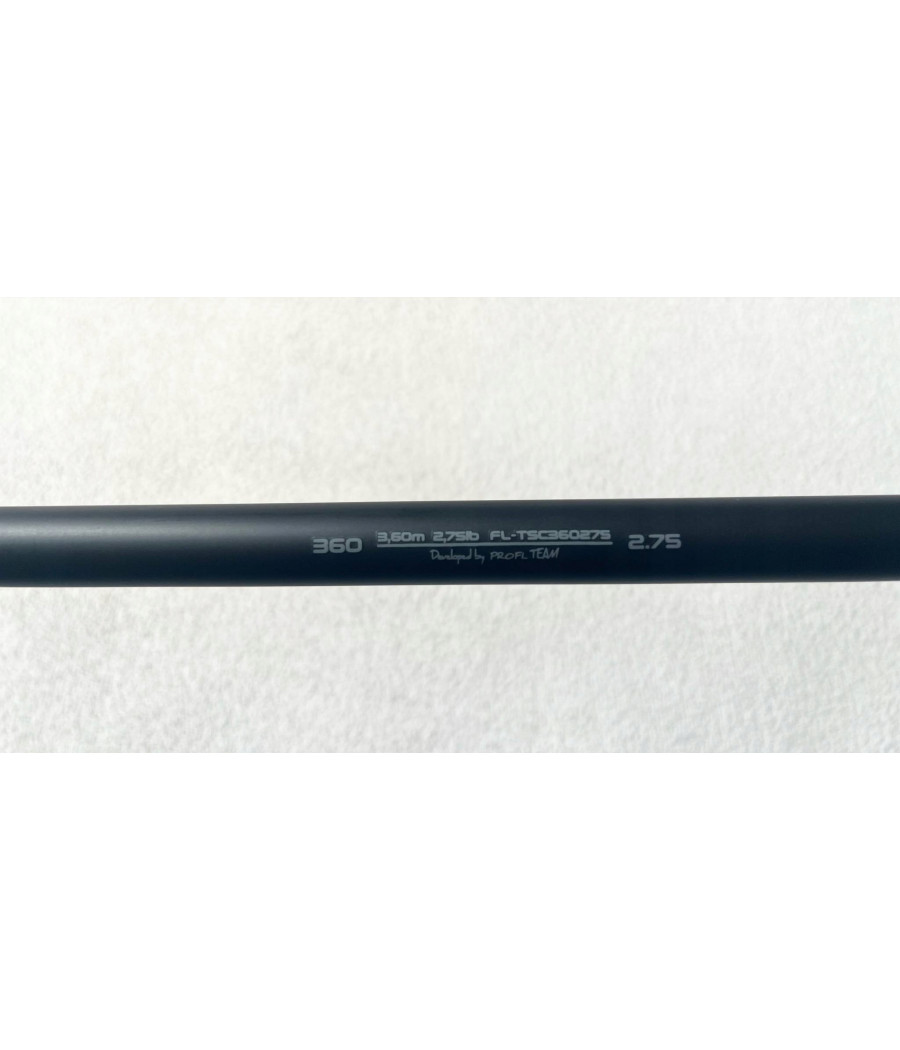 Karpiowa wędka 360cm 2.75lbs TEMPEST - mocna, składana, method feeder, EVA