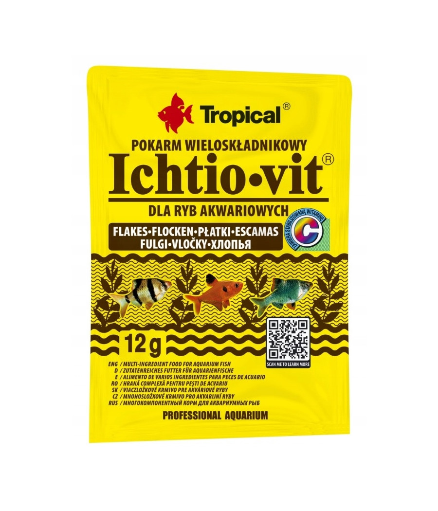 Tropical Ichtio-Vit 12g uniwersal pokarm dla ryb