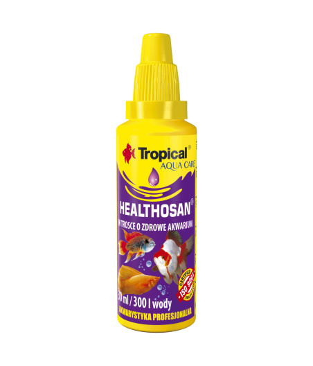 Preparat do akwarium Tropical Healthosan 30ml zwalcza bakterie i grzyby
