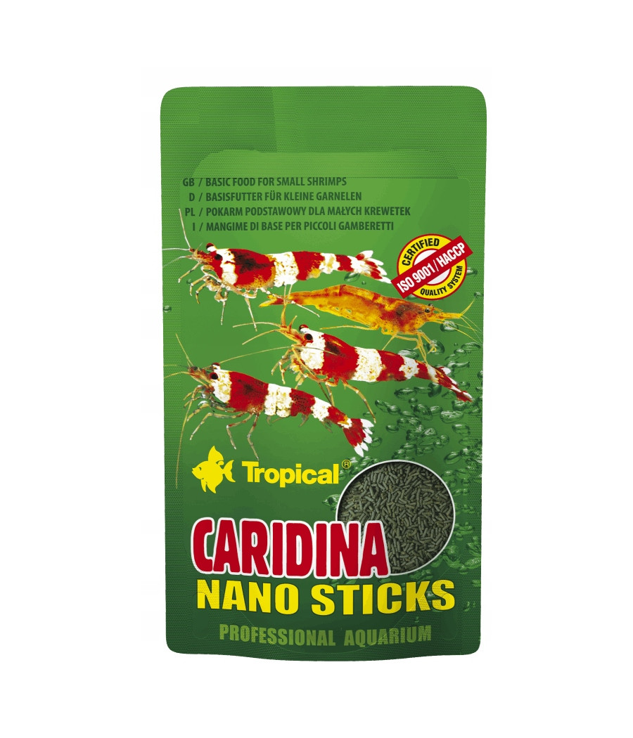Caridina nano sticks [10g] - pałeczki dla małych krewetek TROPICAL