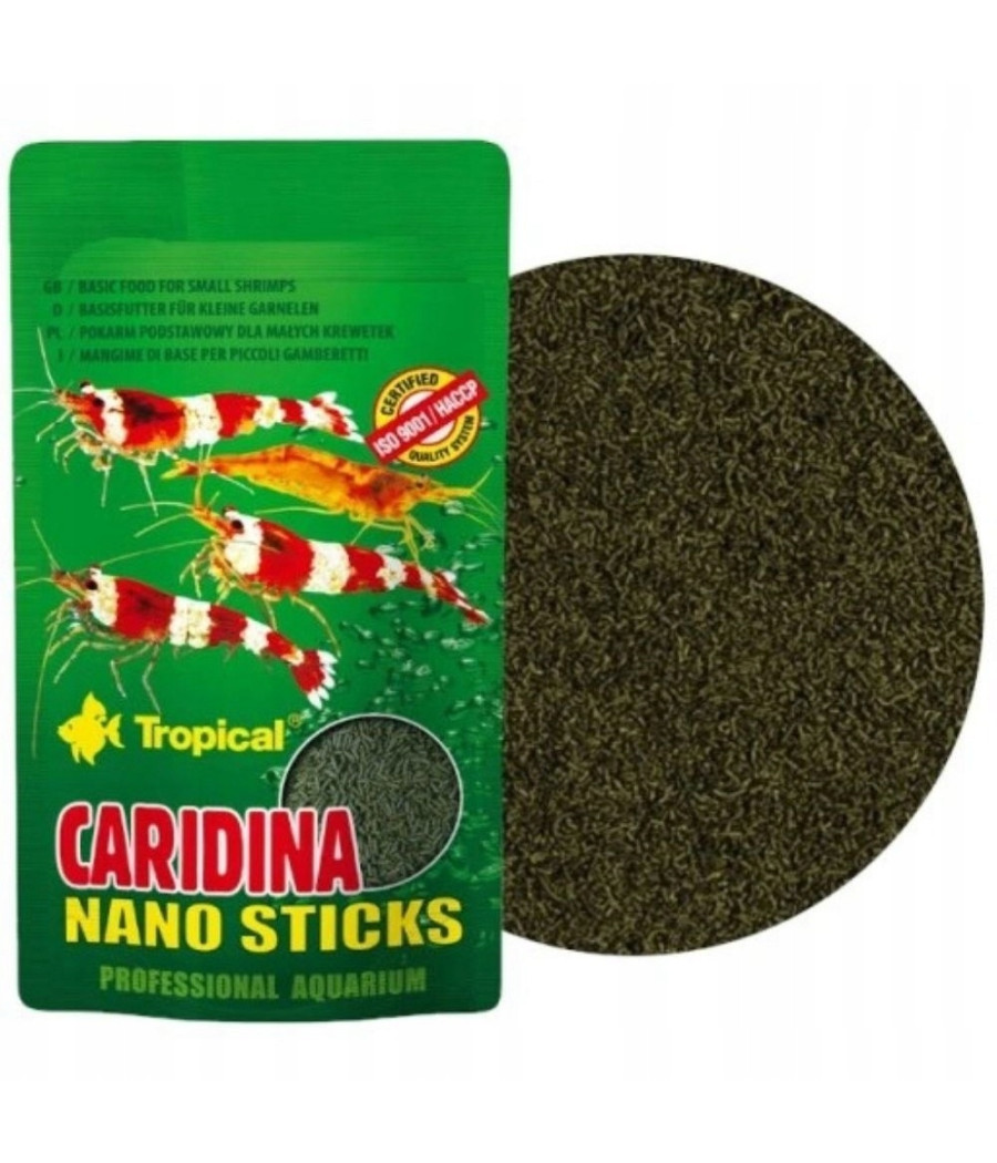 Caridina nano sticks [10g] - pałeczki dla małych krewetek TROPICAL