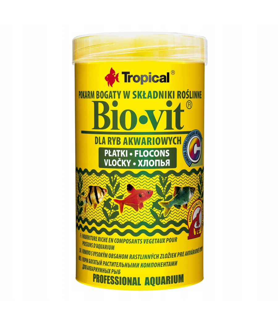 Pokarm uniwersalny Tropical Bio-vit płatki 50 g D - 50 PLUS Pokarm uniwersalny Tropical Bio-vit płatki 50 g D - 50 PLUS