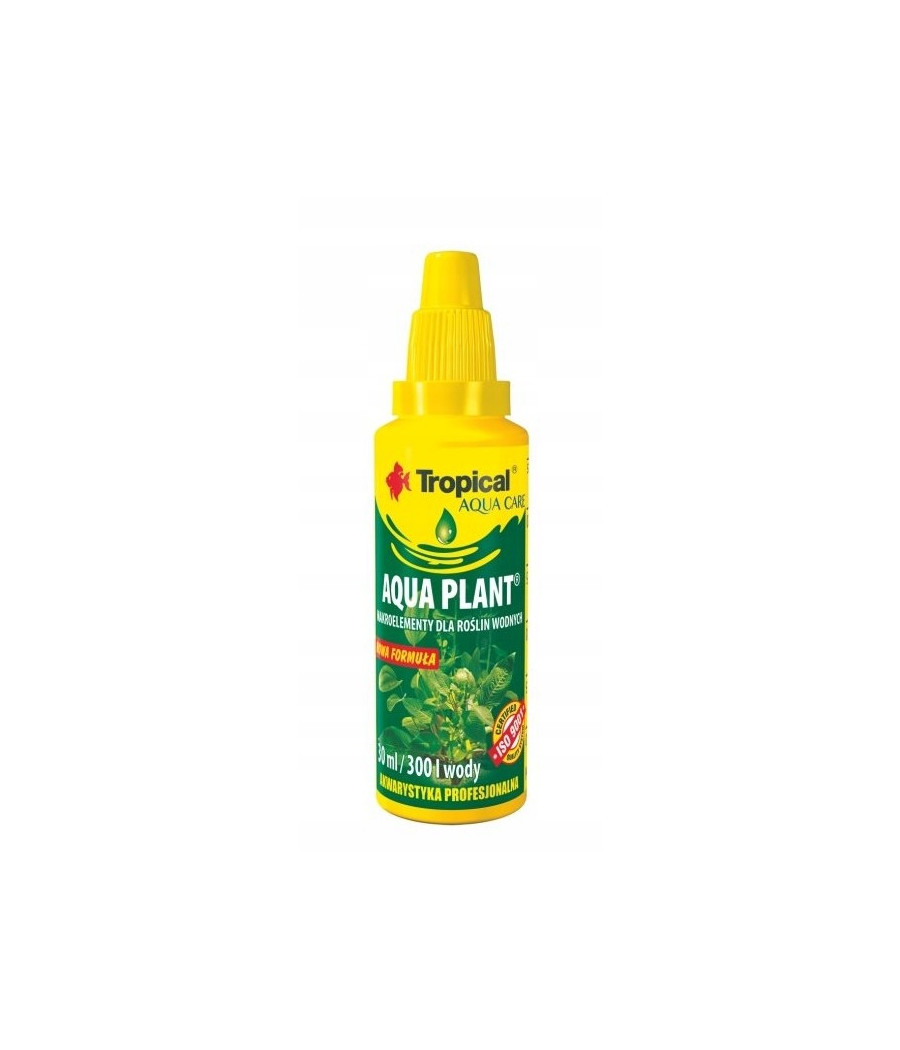 TROPICAL AQUA PLANT 30ML NAWÓZ DLA ROŚLIN TROPICAL AQUA PLANT 30ML NAWÓZ DLA ROŚLIN
