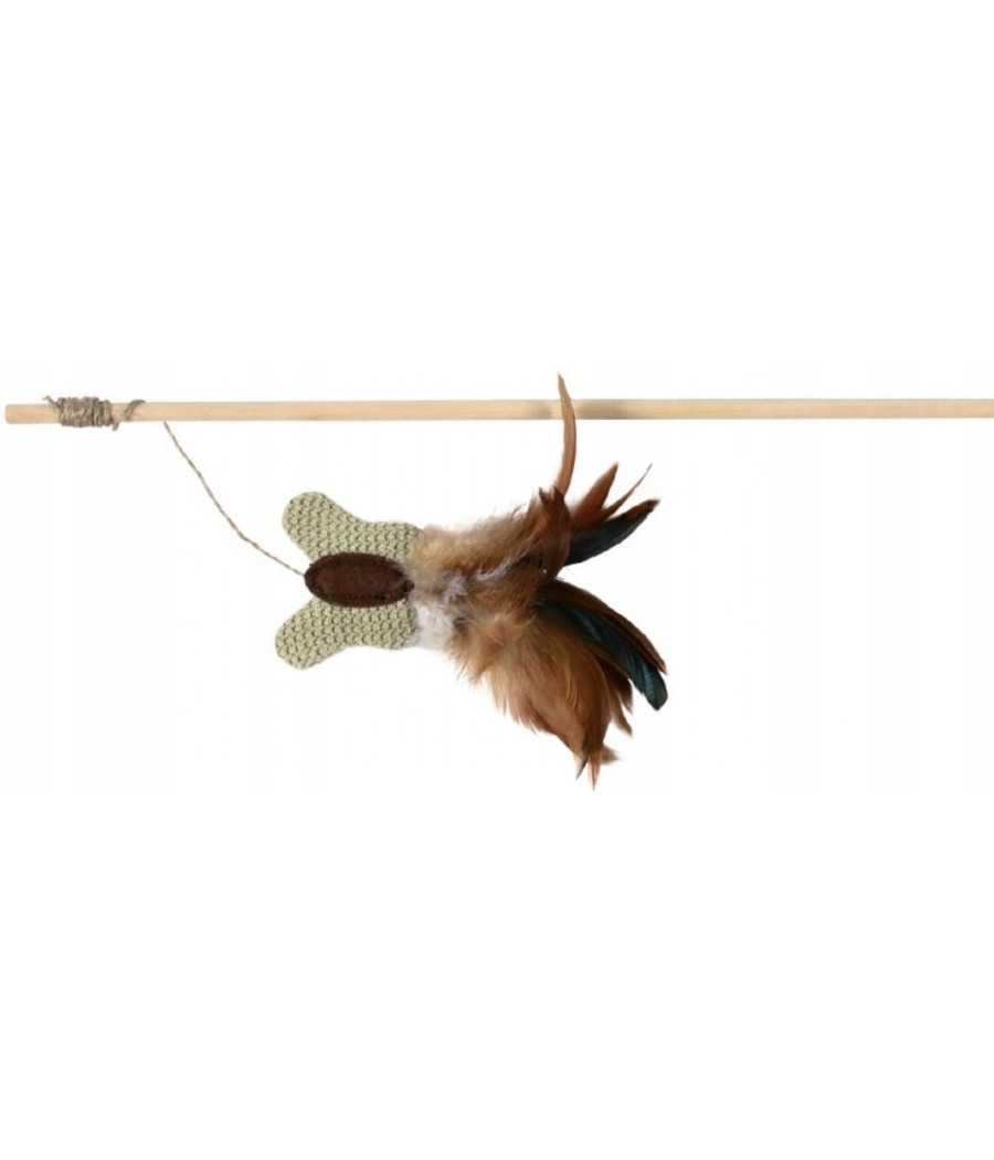 TRIXIE - wędka z piórami i kocimiętką 45cm TRIXIE - wędka z piórami i kocimiętką 45cm
