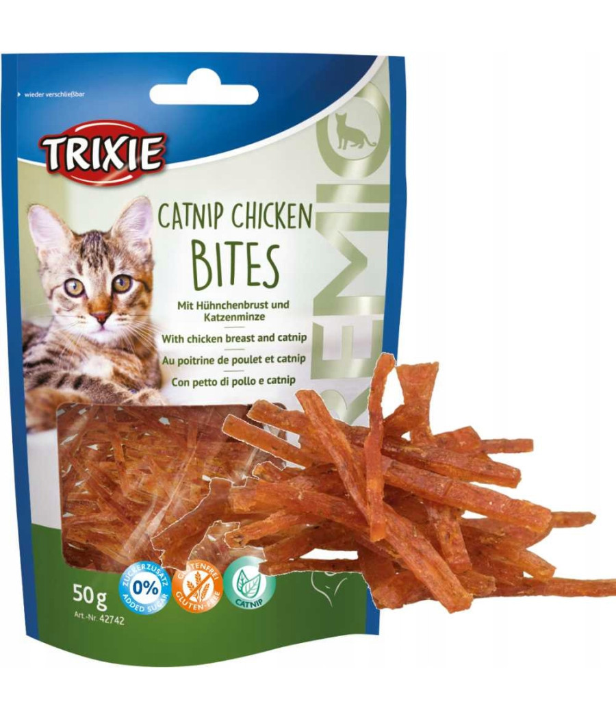 TRIXIE Kurczak z kocimiętką przysmak dla kota 50g